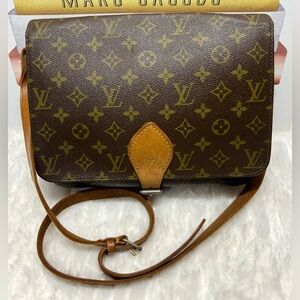 LOUIS VUITTON-XO Cartouchiere GM Monogram Canvas Crossbody